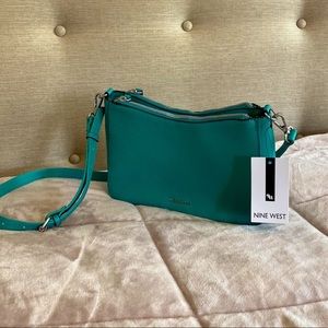 Teal Nine West Crossbody